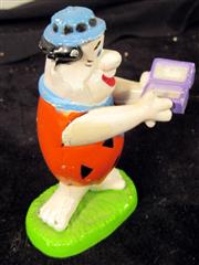 LOT OF 6 VINTAGE VANITY FAIR DIE CAST FIGURINES - SCOOBY FRED RAGGEDY ANN - FIGU